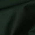 Forest Green 100% Cotton Shirting Fabric, 150 cm Width, Made in Italy-D20497