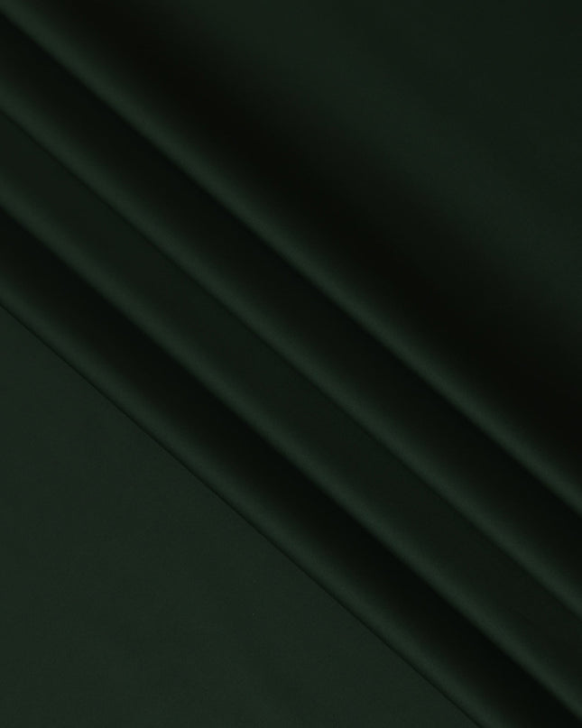 Forest Green 100% Cotton Shirting Fabric, 150 cm Width, Made in Italy-D20497