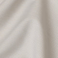Cream & Light Blue Mini Checkered 100% Cotton Shirting Fabric, 150 cm Width, Made in Italy-D20502