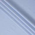 قماش قمصان سادة من القطن بنسبة 100% باللون الأزرق الباستيل، عرض 150 سم، صنع في إيطاليا - D20509