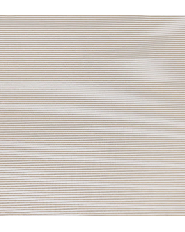 Ivory & Beige Micro Striped 100% Cotton Shirting Fabric, 150 cm Width, Made in Italy-D20514