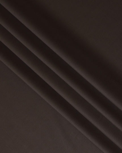 Chocolate Brown Super 120's English All Wool Suiting Fabric – 3.5 Meters, 150 cm Width, Made in the UK-D20521