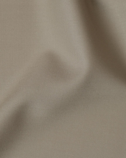 Light Beige Super 150's English All Wool Suiting Fabric – 3.5 Meters, 150 cm Width, Made in the UK-D20526