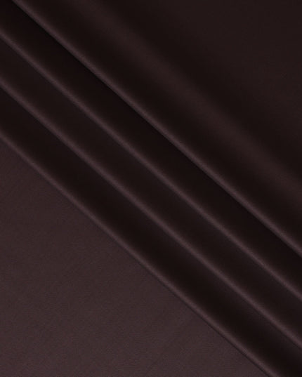 Rich Burgundy Super 150's English Wool and Cashmere Suiting Fabric – 3.5 Meters, 150 cm Width, Made in the UK-D20531