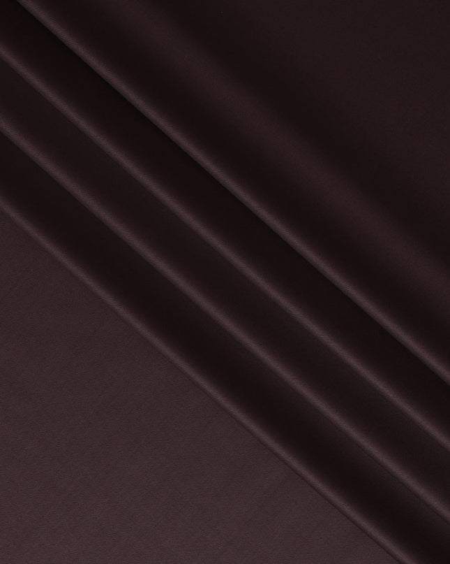 Rich Burgundy Super 150's English Wool and Cashmere Suiting Fabric – 3.5 Meters, 150 cm Width, Made in the UK-D20531