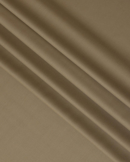 Khaki beige Super 150's English All Wool Suiting Fabric – 3.5 Meters, 150 cm Width, Made in the UK-D20539