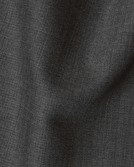 Charcoal Grey Italian Blended Wool Jacketing Fabric – 3.5 Meters, 150 cm Width, Made in Italy-D20540