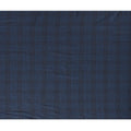 Blue and Brown Plaid Italian Blended Wool Jacketing Fabric – 3.5 Meters, 150 cm Width, Made in Italy-D20543