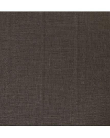 Light Brown Checkered Super 150's Italian all Wool Suiting Fabric – 3.5 Meters, 150 cm Width, Made in Italy-D20544