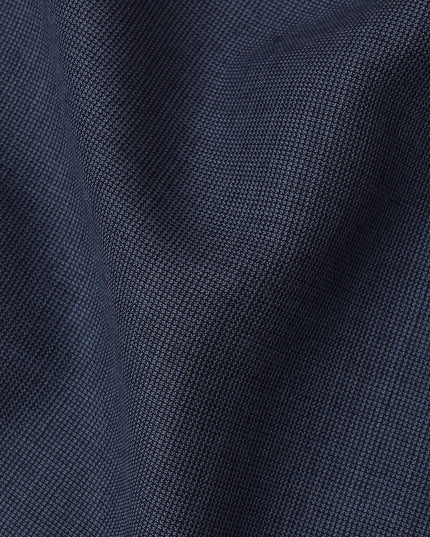 Midnight Blue Super 150's Italian all Wool Suiting Fabric – 3.5 Meters, 150 cm Width, Made in Italy-D20546