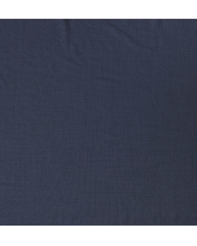 Midnight Blue Super 150's Italian all Wool Suiting Fabric – 3.5 Meters, 150 cm Width, Made in Italy-D20546