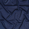 Midnight Blue SCABAL Super 200's Wool and Silk Suiting Fabric, 3.5 Meters with Buttons and Lining, 150 cm Width-D20707