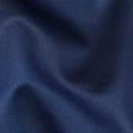 Midnight Blue SCABAL Super 200's Wool and Silk Suiting Fabric, 3.5 Meters with Buttons and Lining, 150 cm Width-D20707