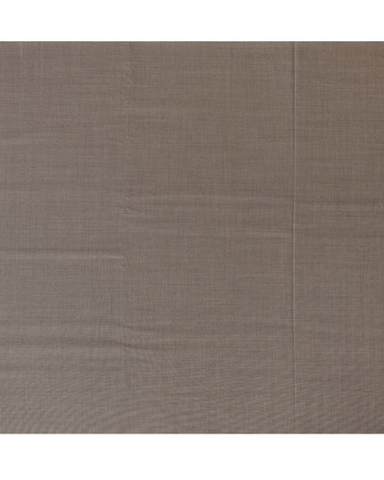 Olive Brown SCABAL Super 200's All Wool Suiting Fabric, 3.5 Meters with Buttons and Lining, 150 cm Width-D20709