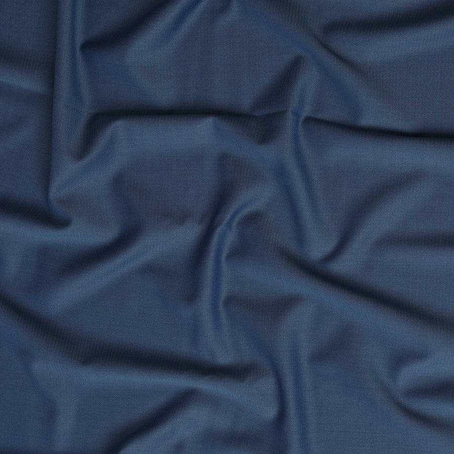 Slate Blue SCABAL Super 120's All Wool Suiting Fabric, 3.65 Meters, 150 cm Width-D20710