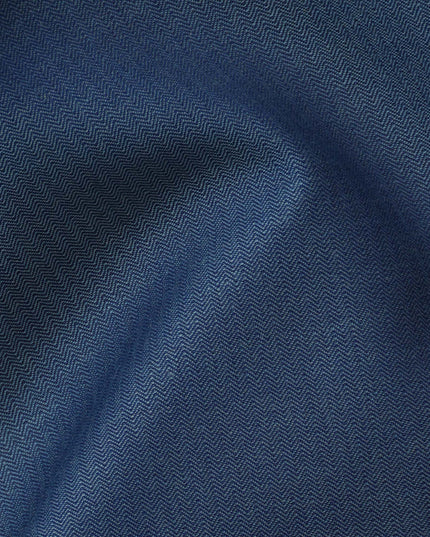 Slate Blue SCABAL Super 120's All Wool Suiting Fabric, 3.65 Meters, 150 cm Width-D20710