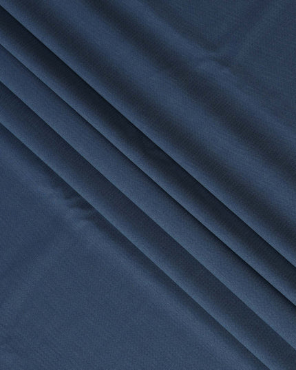 Slate Blue SCABAL Super 120's All Wool Suiting Fabric, 3.65 Meters, 150 cm Width-D20710