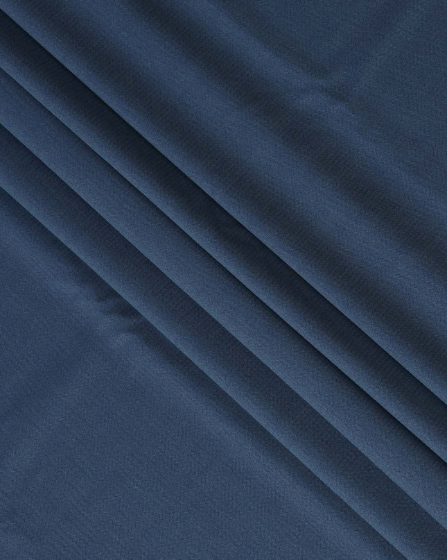 Slate Blue SCABAL Super 120's All Wool Suiting Fabric, 3.65 Meters, 150 cm Width-D20710