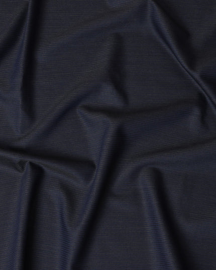 Deep Navy SCABAL Super 120's All Wool Suiting Fabric, 3.65 Meters, 150 cm Width-D20711