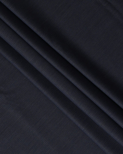 Deep Navy SCABAL Super 120's All Wool Suiting Fabric, 3.65 Meters, 150 cm Width-D20711