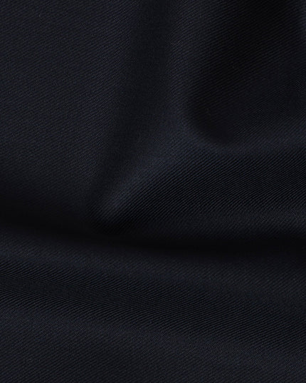 Navy LORO PIANO Super 170's All Wool Suiting Fabric - Premium Exclusive, 150 cm Width, 3.5 Meters, Made in Italy-D20717