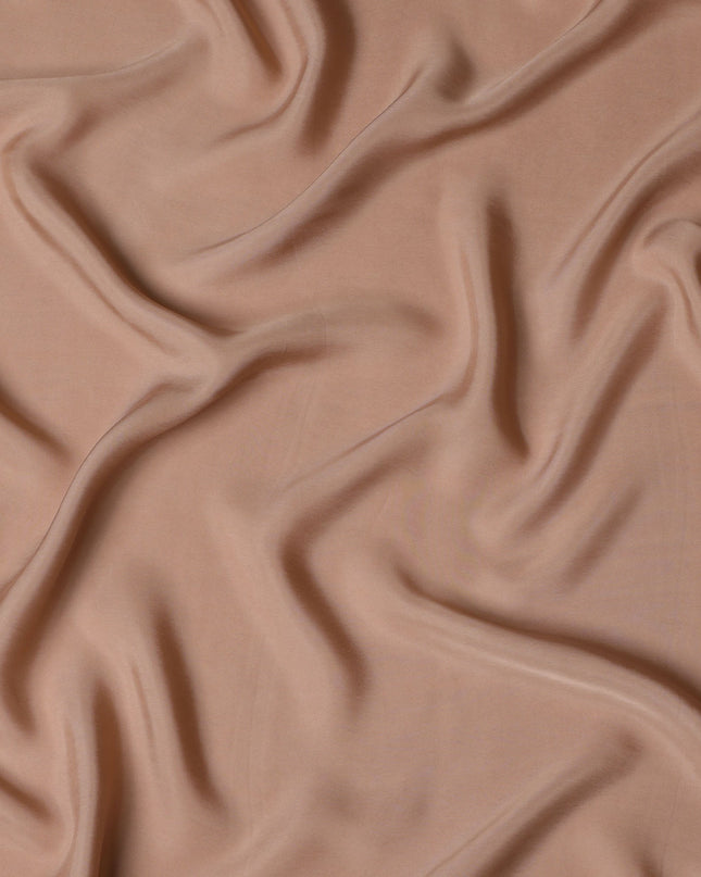 Soft Peach Solid Cupro Bemberg Fabric, 140 cm Wide, Made in Japan-D21010