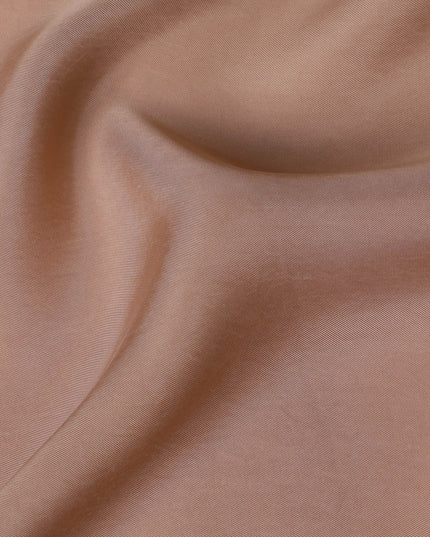 Soft Peach Solid Cupro Bemberg Fabric, 140 cm Wide, Made in Japan-D21010