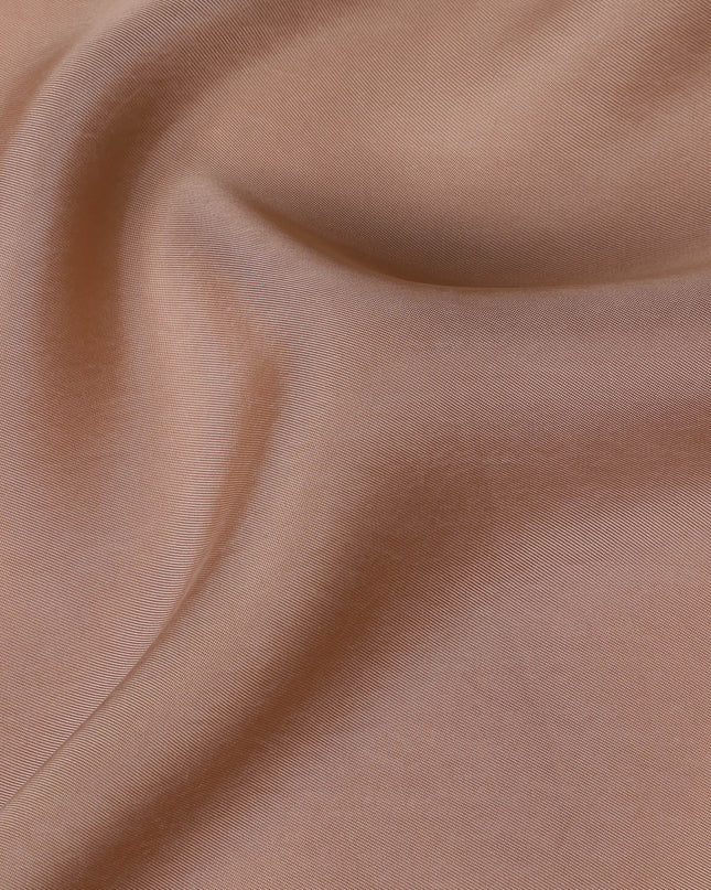 Soft Peach Solid Cupro Bemberg Fabric, 140 cm Wide, Made in Japan-D21010