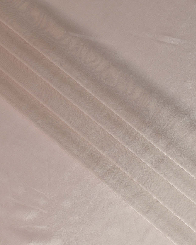 Light Pink Silk French Lamé Fabric, 110 cm Wide, Made in France-D21019