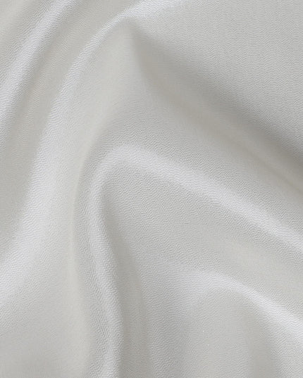 Ivory Silk French Lamé Fabric, 110 cm Wide, Made in France-D21020