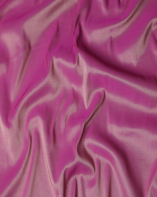 Fuchsia Pink Silk Lamé Fabric, 110 cm Wide, Made in South Korea-D21024