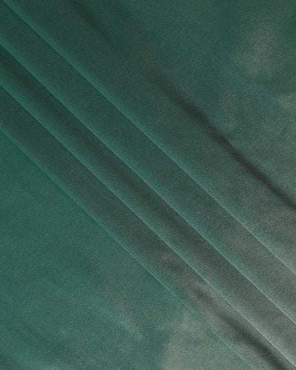 Emerald Green Silk Lamé Fabric, 110 cm Wide, Made in South Korea-D21026