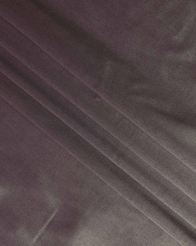 Plum Taupe Silk Lamé Fabric, 110 cm Wide, Made in South Korea-D21027