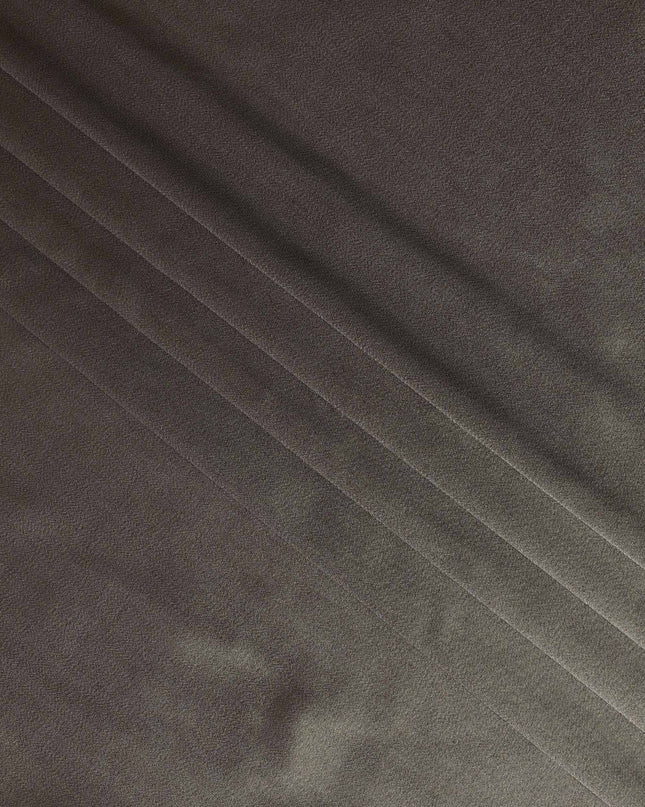 Brown Silk Lamé Fabric, 110 cm Wide, Made in South Korea-D21028