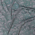 Laurel Green Floral Lace Fabric, 110 cm Width, Synthetic Material from Indonesia-D21127 Regal Fabrics