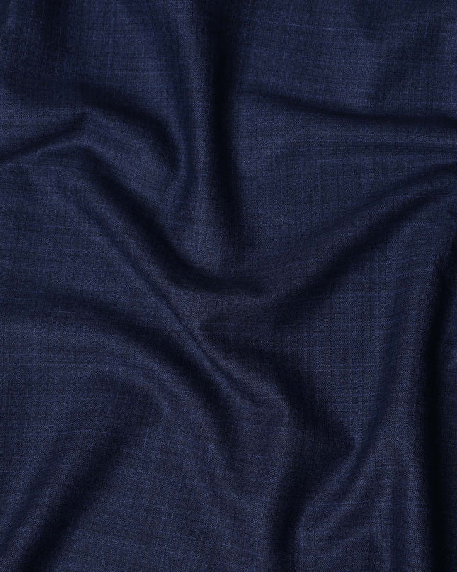 Royal Blue SCABAL Super 130's All Wool Suiting Fabric - 3.5 Meters, 150 cm Width, Made in the UK-D21253 Regal Fabrics