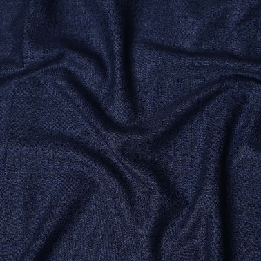 قماش بدلة من الصوف بالكامل من SCABAL Super 130 باللون الأزرق الملكي - 3.5 متر، عرض 150 سم، صنع في المملكة المتحدة - D21253