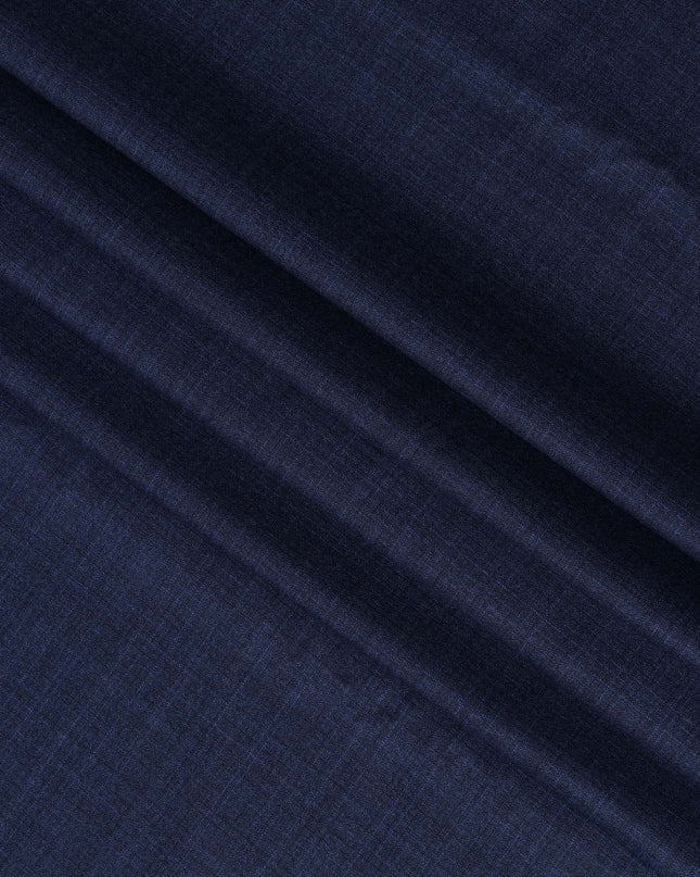 Royal Blue SCABAL Super 130's All Wool Suiting Fabric - 3.5 Meters, 150 cm Width, Made in the UK-D21253 Regal Fabrics