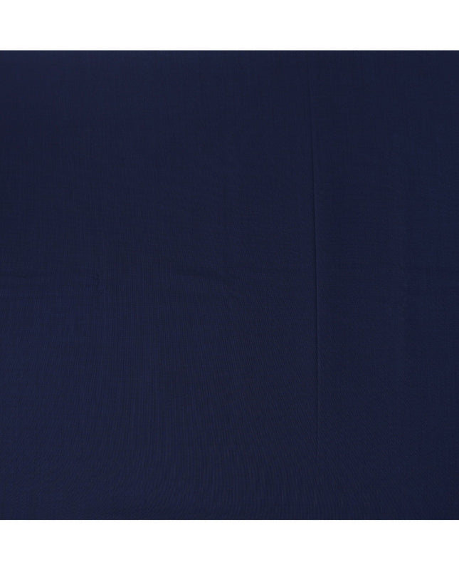 Royal Blue SCABAL Super 150's Wool and Silk Suiting Fabric - 3.5 Meters, 150 cm Width, Made in the UK-D21255