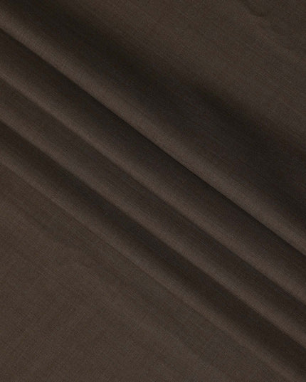 Brown SCABAL Super 150's All Wool Suiting Fabric - 3.5 Meters, 150 cm Width, Made in the UK-D21256