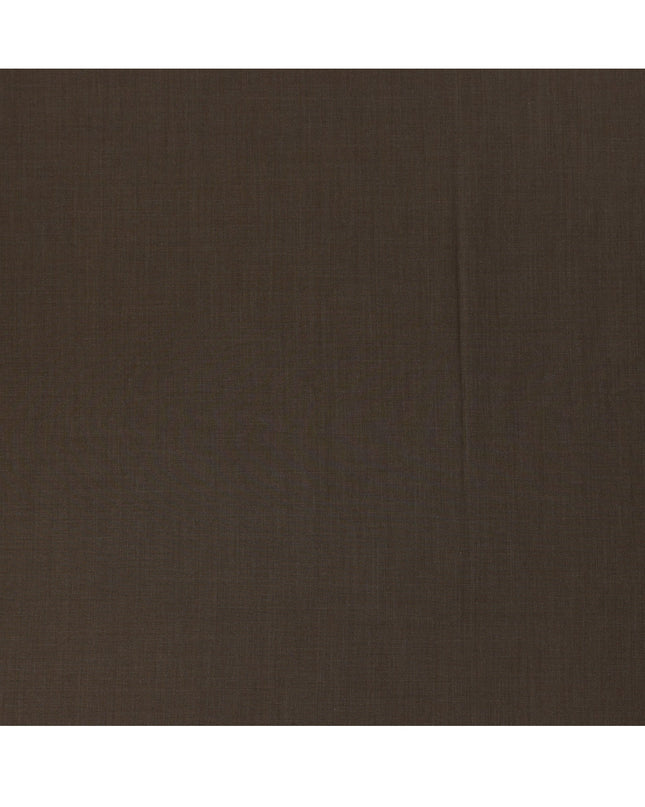 Brown SCABAL Super 150's All Wool Suiting Fabric - 3.5 Meters, 150 cm Width, Made in the UK-D21256