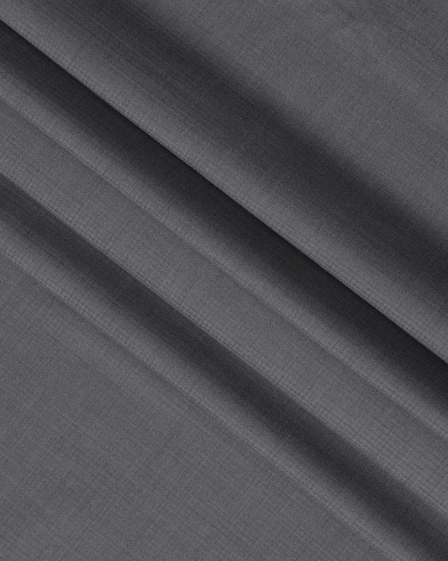 Light Grey SCABAL Super 140's All Wool Suiting Fabric - 3.5 Meters, 150 cm Width, Made in the UK-D21258