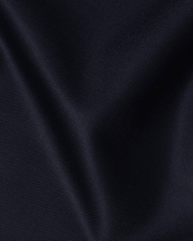 Midnight Blue LOROPIANA Super 150's All Wool Suiting Fabric - 3.5 Meters, 150 cm Width, Made in Italy-D21262