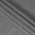 قماش كتان نقي رمادي اللون بتصميم متعرج، 60 ليا، عرض 150 سم - D21647