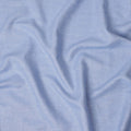 قماش كتان نقي باللون الأزرق الفاتح مع لمسة نهائية طبيعية، 60 ليا، عرض 150 سم - D21650