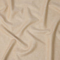 قماش كتان نقي باللون البيج مع لمسة نهائية طبيعية، 60 ليا، عرض 150 سم - D21654