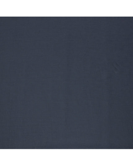 Charcoal Grey Pure Linen Fabric with Smooth Textured Finish, 60 Lea, 150 cm Width