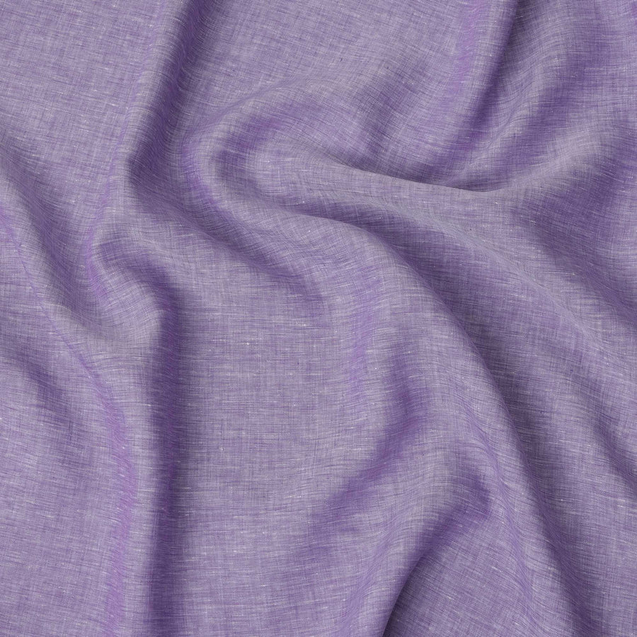 قماش كتان نقي أرجواني بلمسة نهائية محببة، 60 ليا، عرض 150 سم - D21659