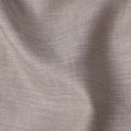 Taupe Pure Linen Fabric with Textured Finish, 60 Lea, 150 cm Width-D21661
