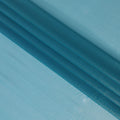 Sky Blue Silk Chiffon Fabric with Metallic Shine, 110 cm Wide-D21690